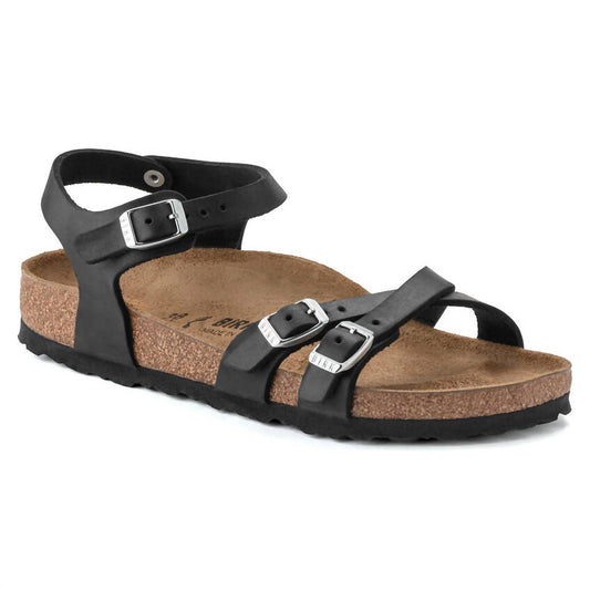 Birkenstock - Women's Kumba Oiled Leather Sandal - MEDIUM/WIDE