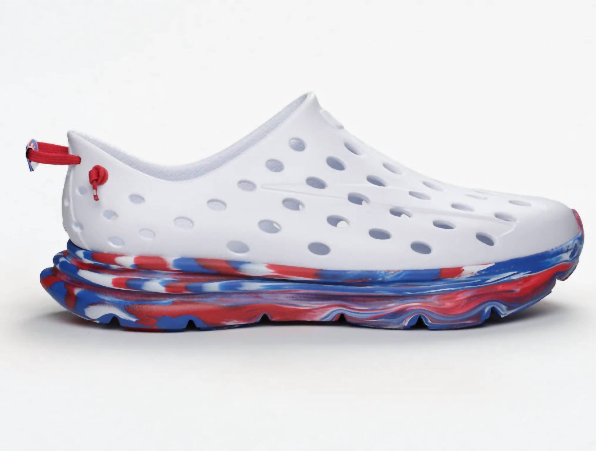 Kane Footwear - Kids Stars And Stripes Marble Swirl Shoes