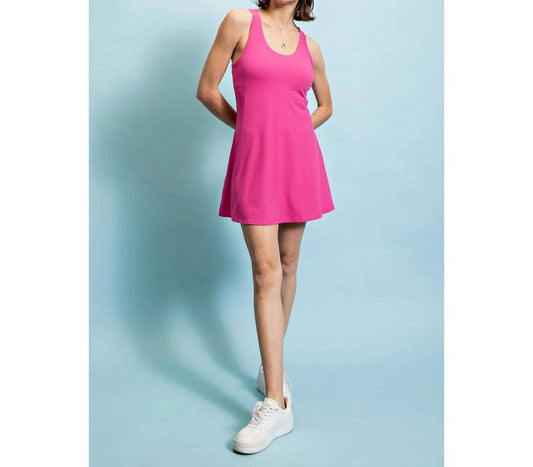 Rae Mode - Buttersoft Active Dress with Built-in Shorts