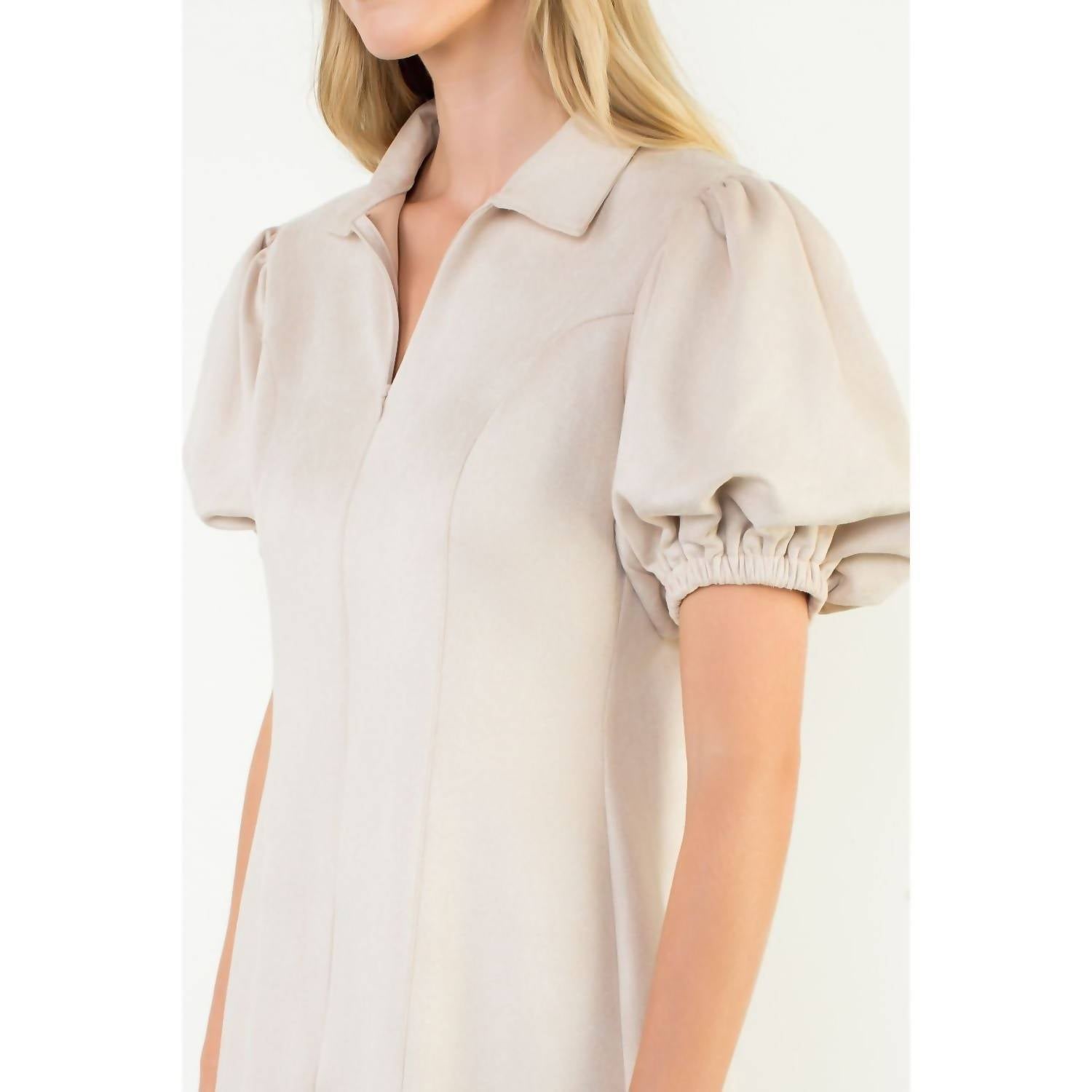 Thml - Julia Suede Mini Dress