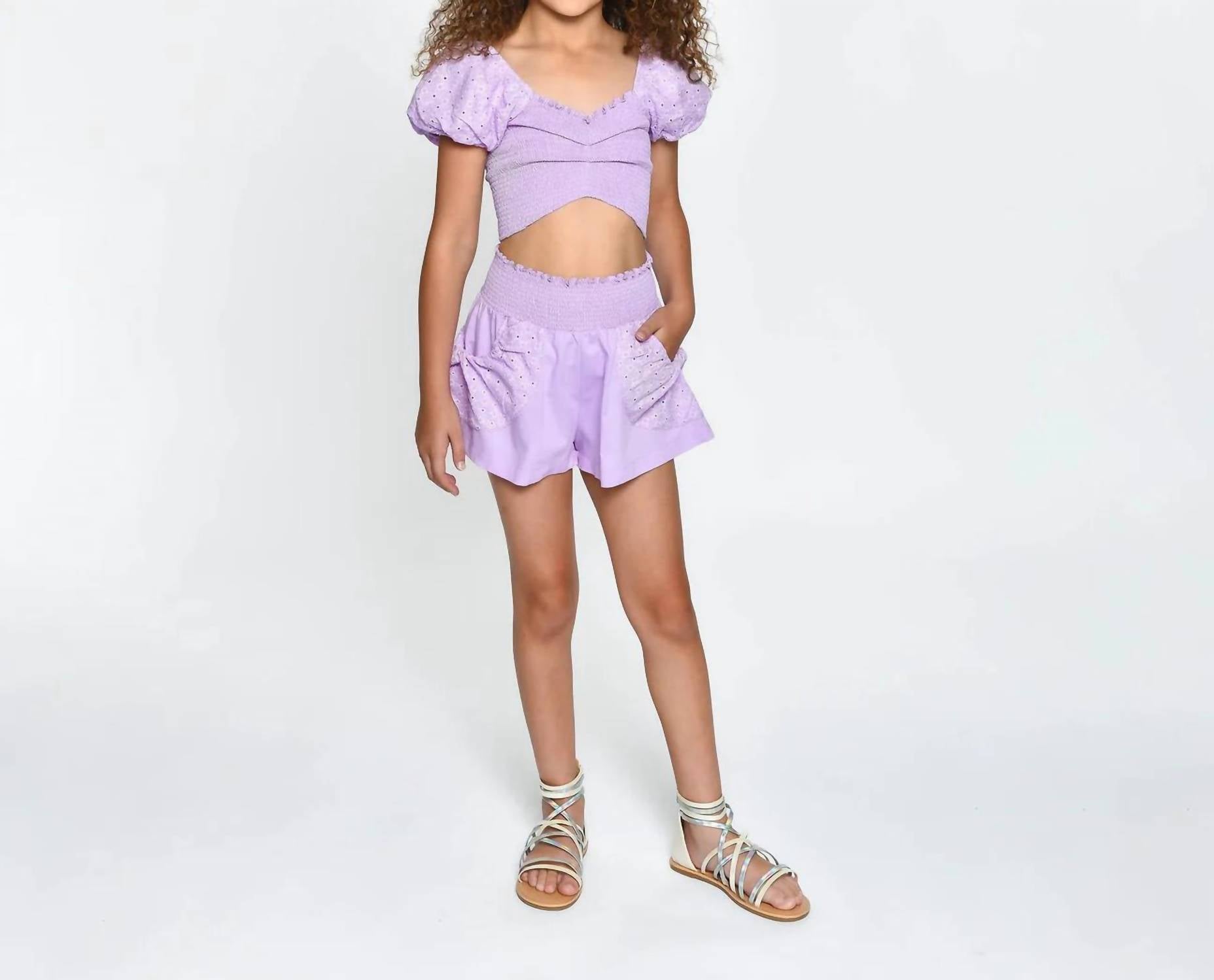 Peixoto - Girl's Enzo Short Set