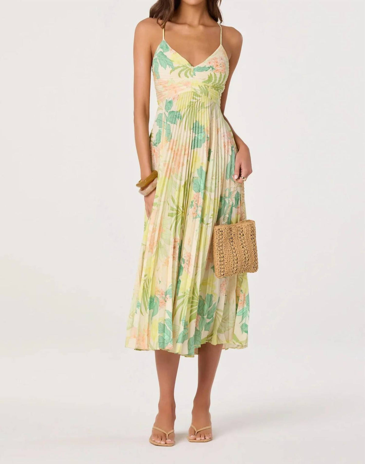 Astr - Blythe Tropical Dress