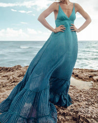 Z&L - Reef Ocean Maxi Dress