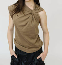 Isabel Marant - Nayda Asymmetrical Sleeves Top