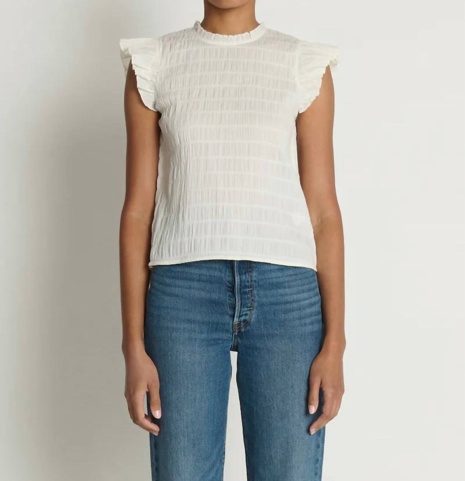 Nation Ltd - Ashley Ruffle Tank Top