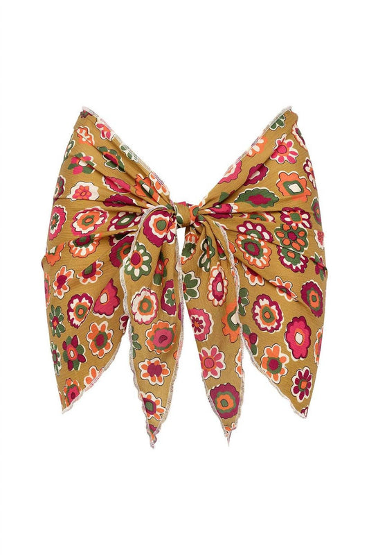 Montce - Floral Silk Sarong