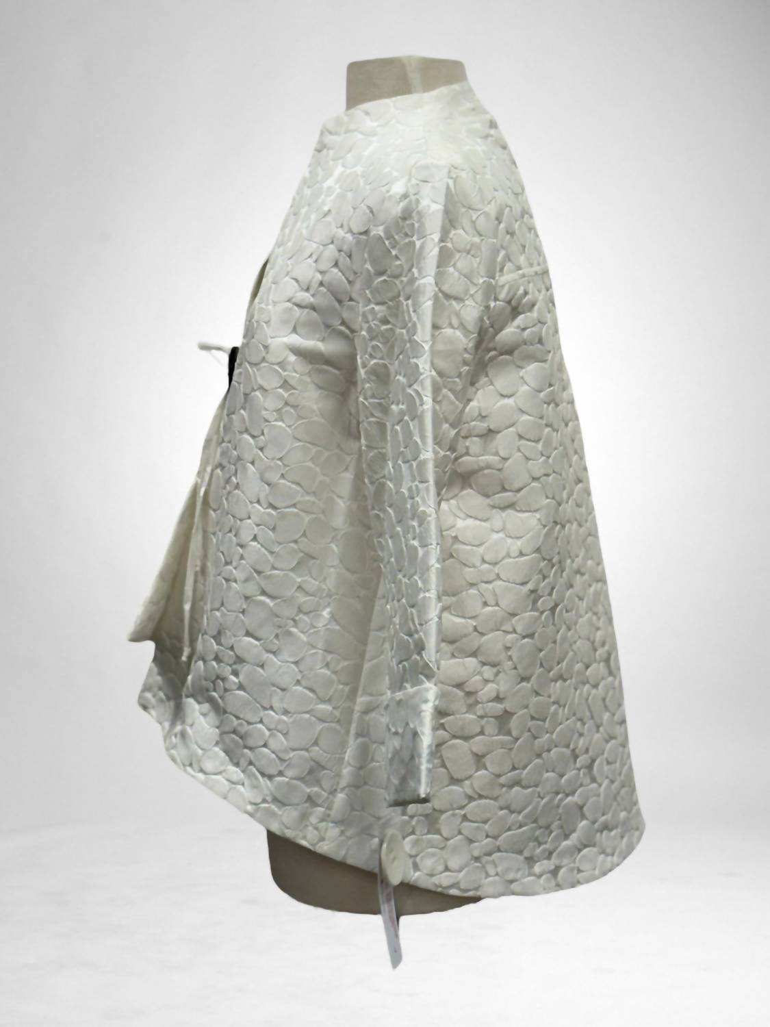 Ic Collection - Jacquard High-low Asymmetric Jacket