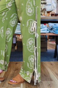 Bila77 - Cardin Tie Side Pant