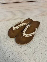 Flojos - Women's Maren Braided Rope Flip Flop