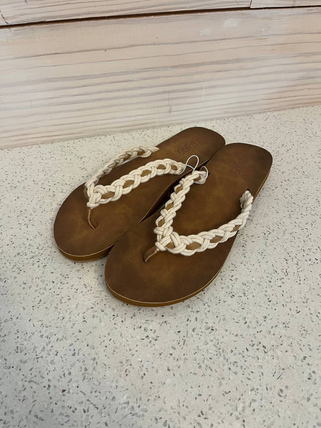 Flojos - Women's Maren Braided Rope Flip Flop