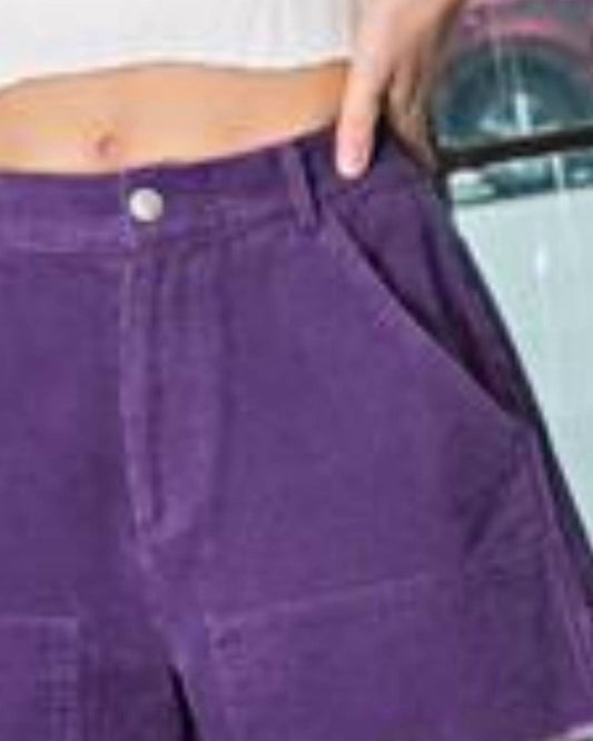 Eesome - Corduroy Mineral Washed Shorts