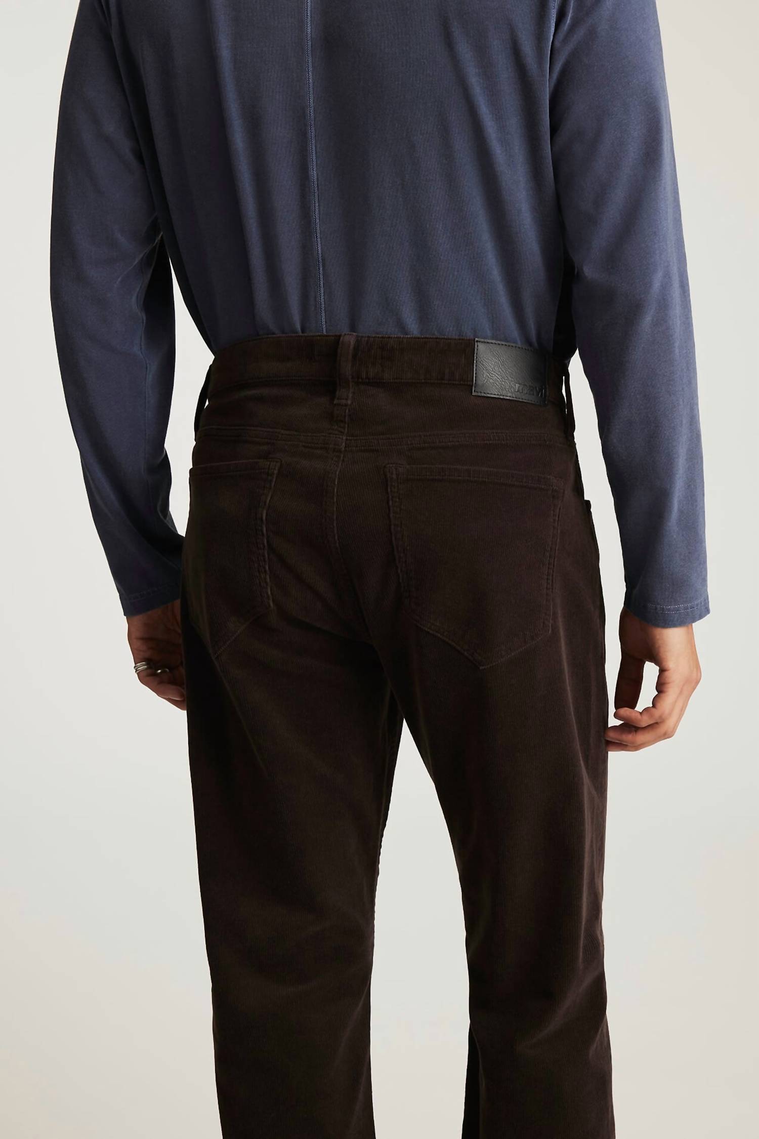 mavi Marcus Corduroy Slim Straight Pants in penny - men's pants - view 5