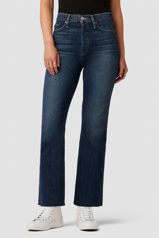 Hudson - FAYE ULTRA HIGH-RISE BOOTCUT CROP JEAN