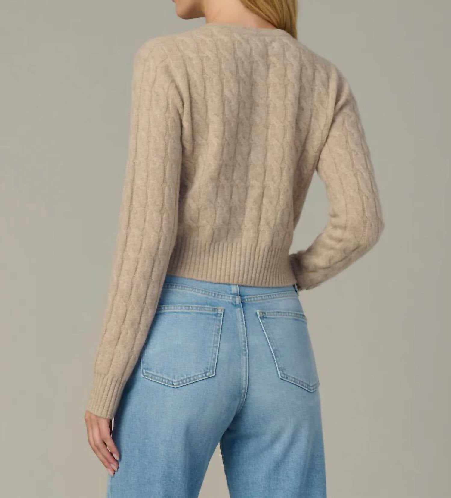Joe'S Jeans - The Cable Dani Cashmere Cardigan