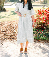 Marigold - Flora Midi Dress