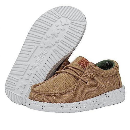 Wally Youth Washed Canvas Shoes