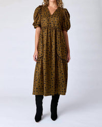 Crosby by Mollie Burch Shira Dress in ink spots - women's dress - view 4