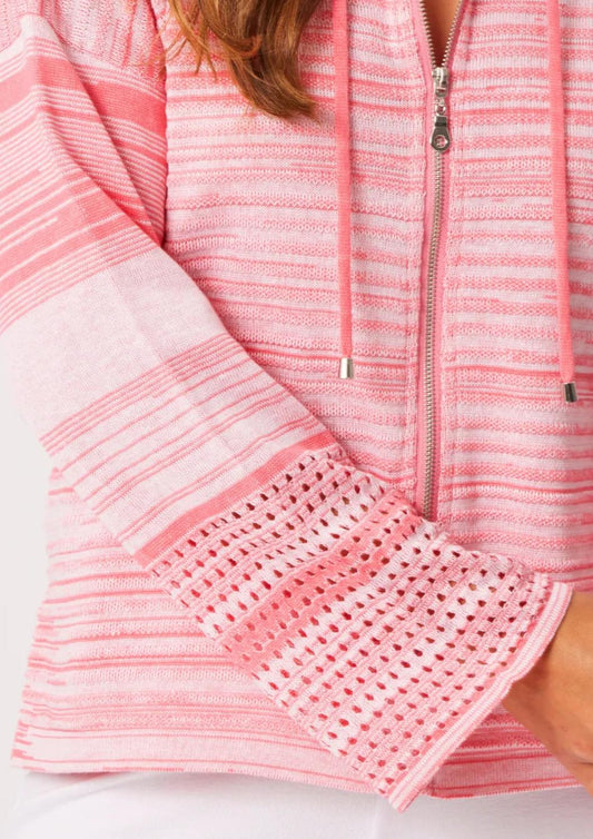 French Kyss - Zip Hoodie Cardigan