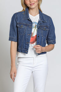 11 Uptown - Crop Jean Jacket