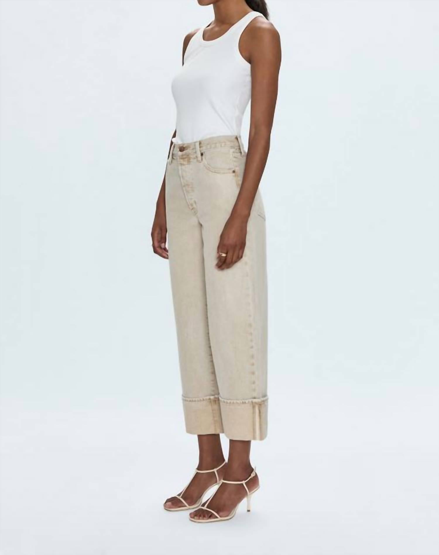 Pistola - Ryder High Rise Cuffed Jean