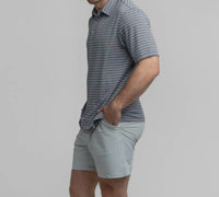 Southern Shirt Company - Cahaba Heather Stripe Polo