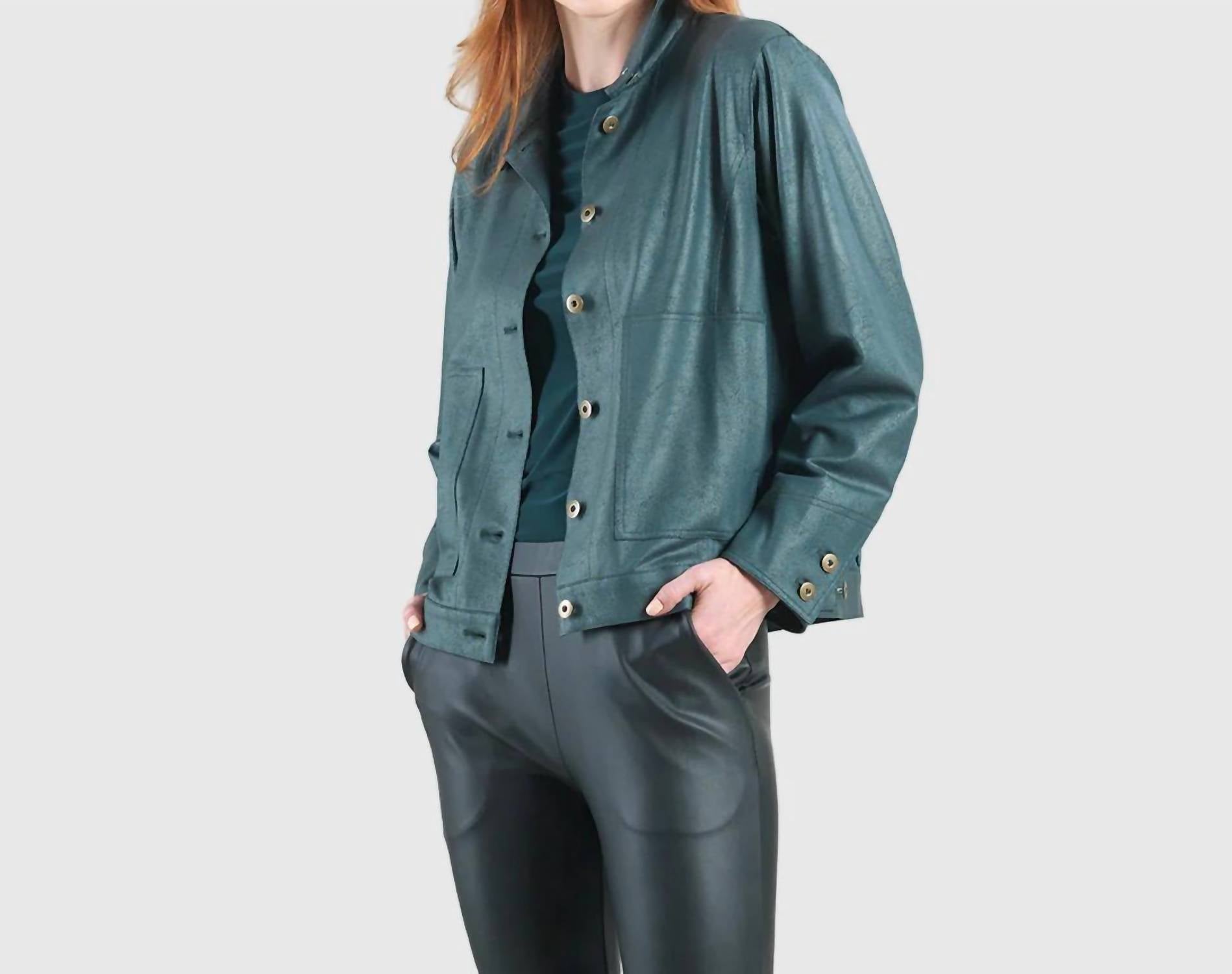 Clara Sunwoo - Liquid Leather Jacket