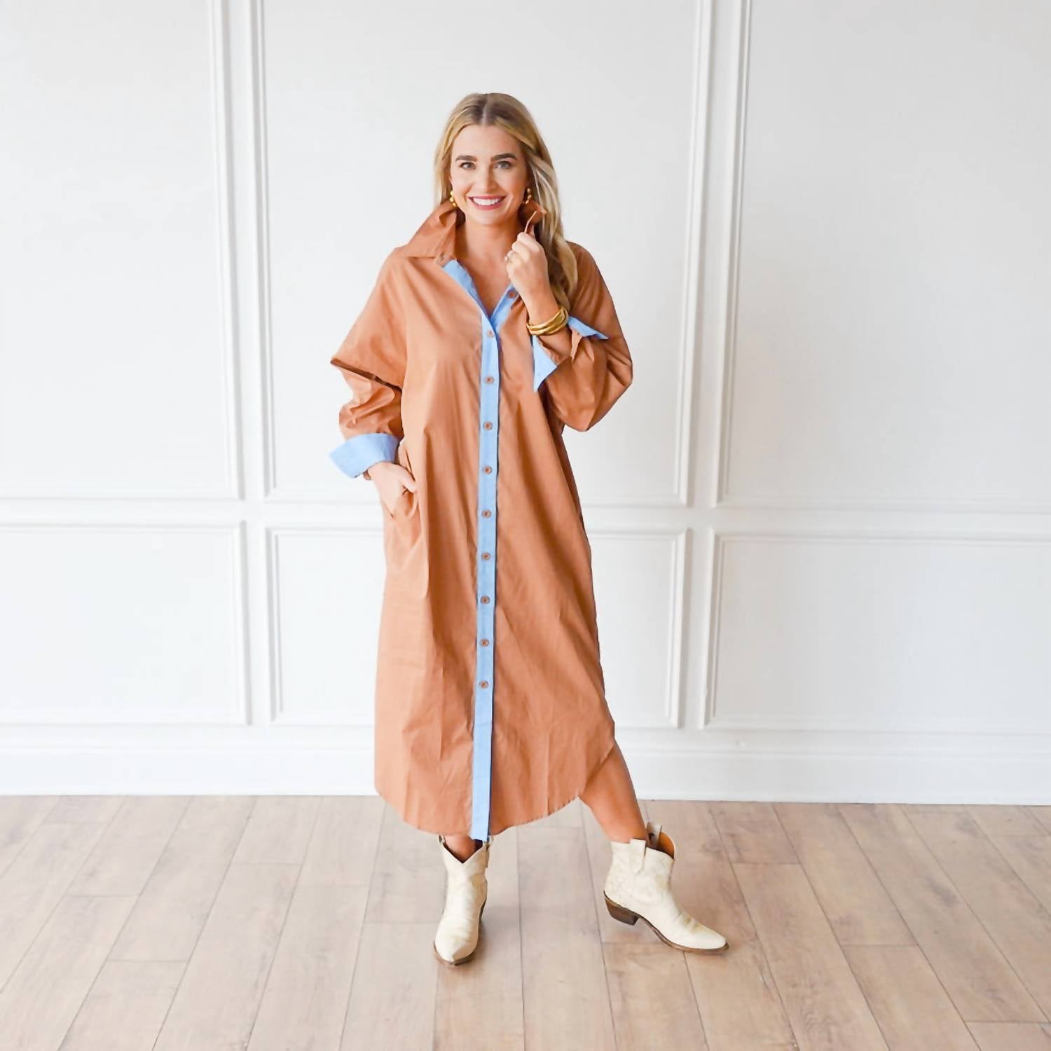 Caryn Lawn - Dani Midi Dress