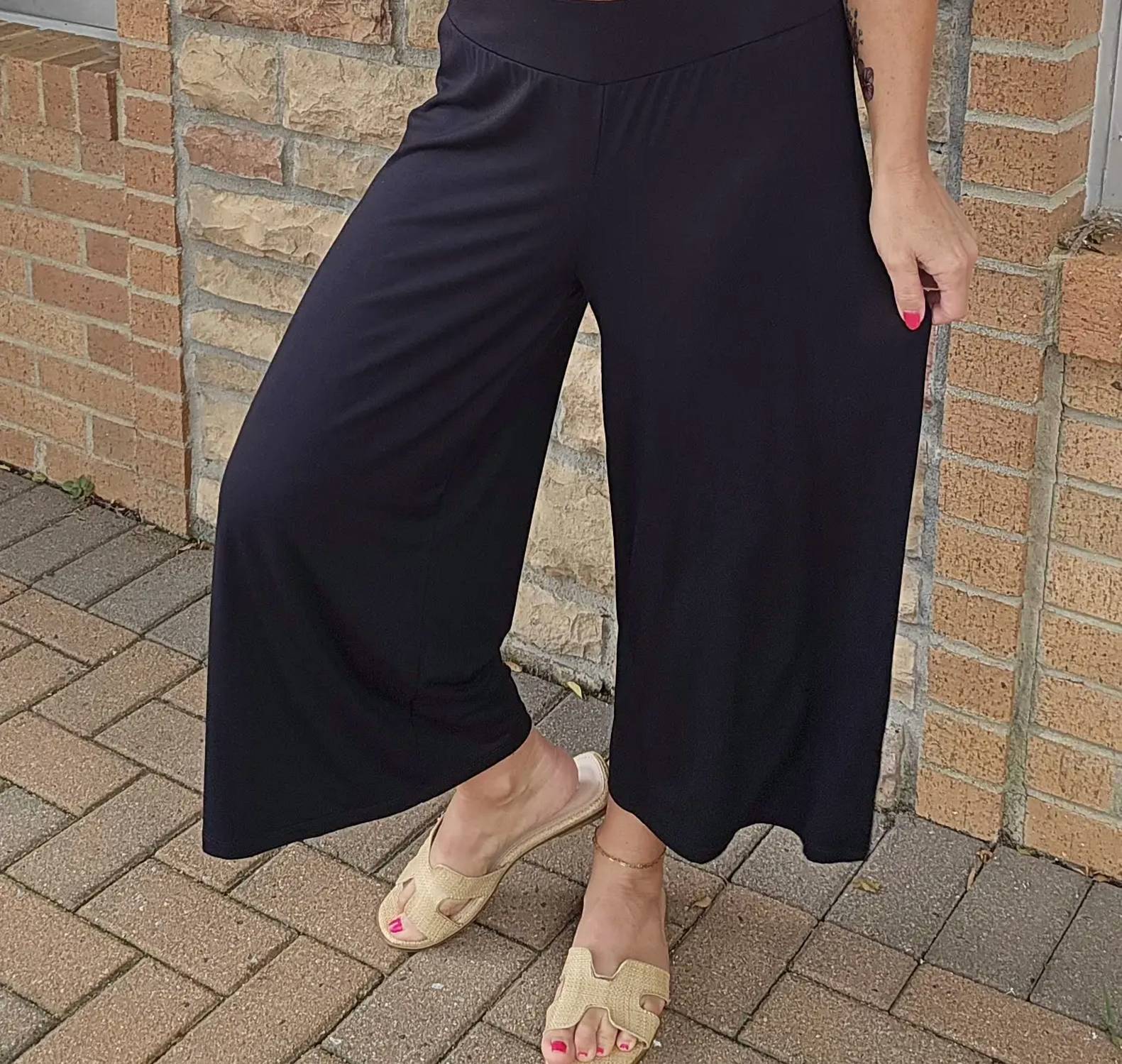 Pure Essence - Women's Cropped Wrap Pants
