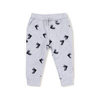 ANGEL DEAR Boy's French Terry Sweatshirt & Jogger Set in grey - item - alternate view