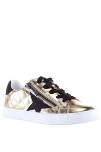 Nina Girls Ibby Low-top Sneakers in platino metal - kids' sneaker
