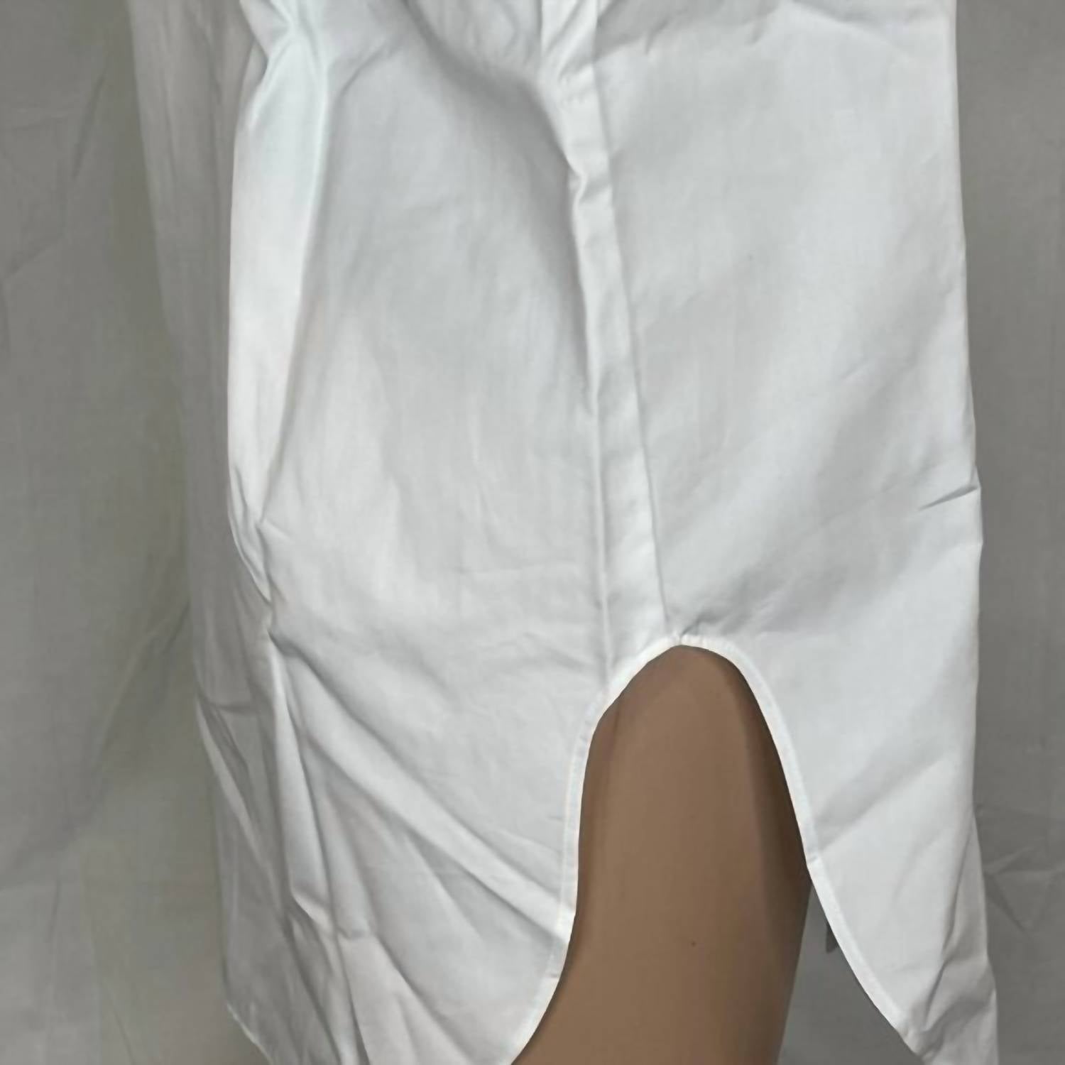 Calcaterra Basic Button-up Blouse in white - women's blouse - view 5