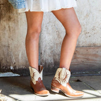 Desert Bloom - Women's Prickly Pear Saddle Lace Boots