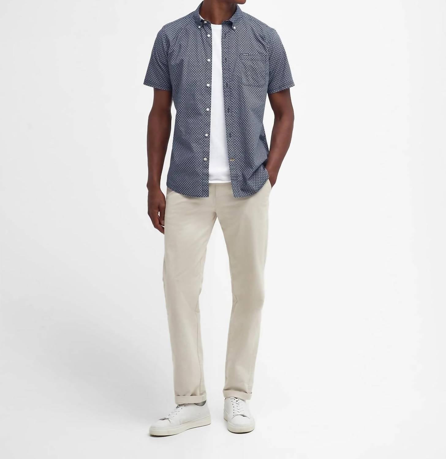 Barbour - Geometric Shell Tailored Fit Shirt