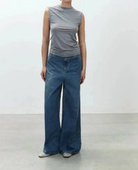 Alysi - Jersey Top With Rhinestones