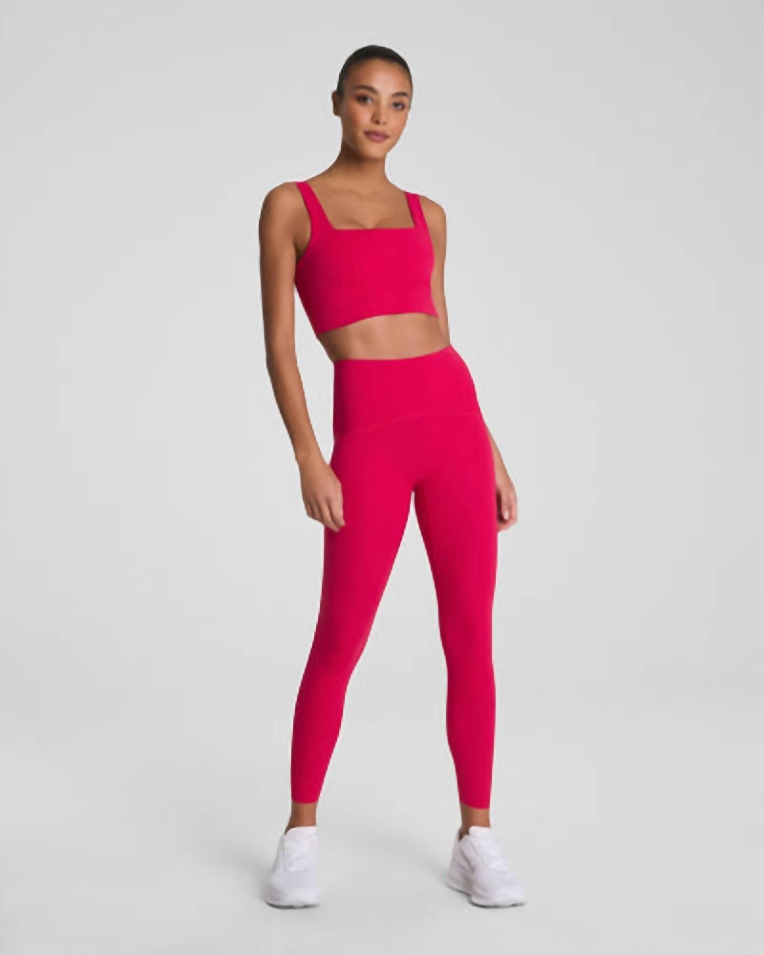 Spanx - Cropped Square Neck Shelf Tank Top