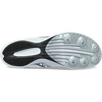 SAUCONY Women's Velocity Mp Track Spike Shoes in white silver - women's shoe - view 5