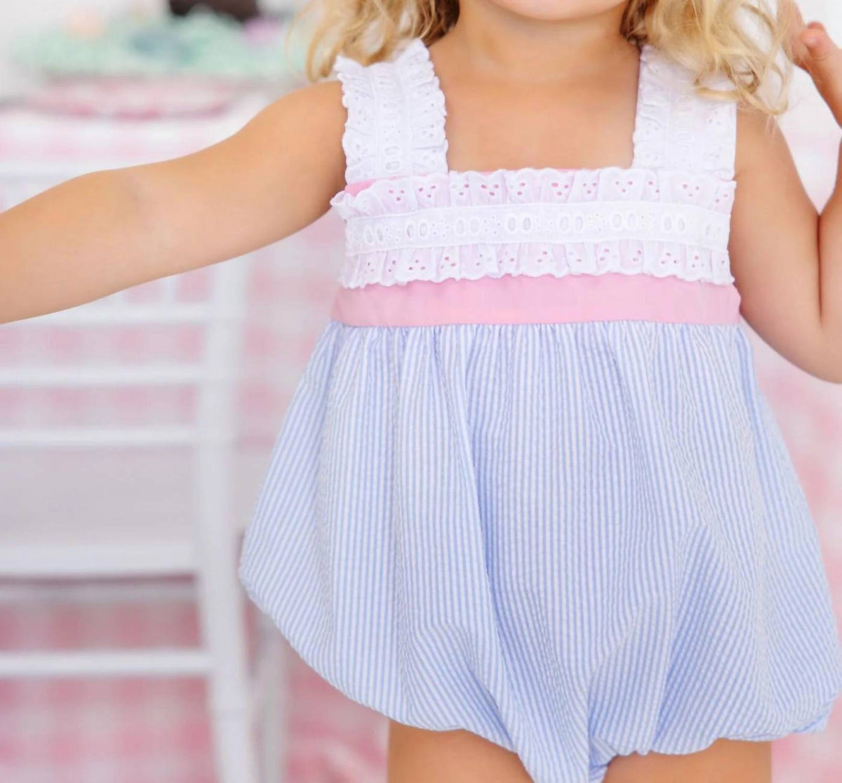 The Beaufort Bonnet Company - Girl's Babs Bubble Breakers Romper