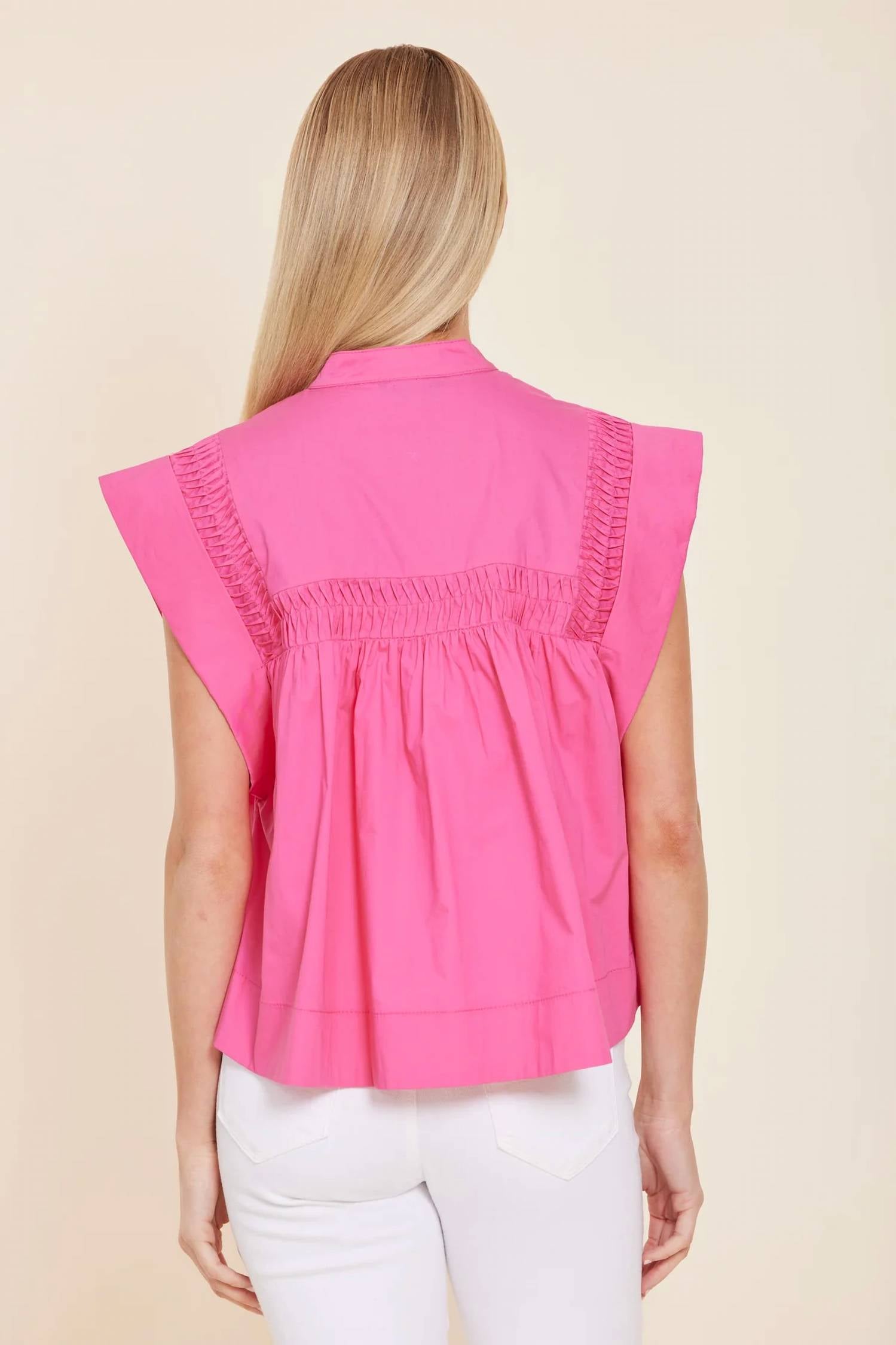 Dolce Cabo - Poplin Smock Top