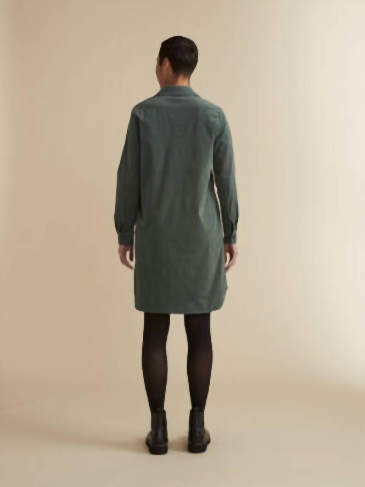 Cut Loose - Mini Cord Shirt Dress