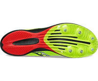 SAUCONY Men's Velocity Mp Race Shoe in 05 citron black - men's shoe - view 5