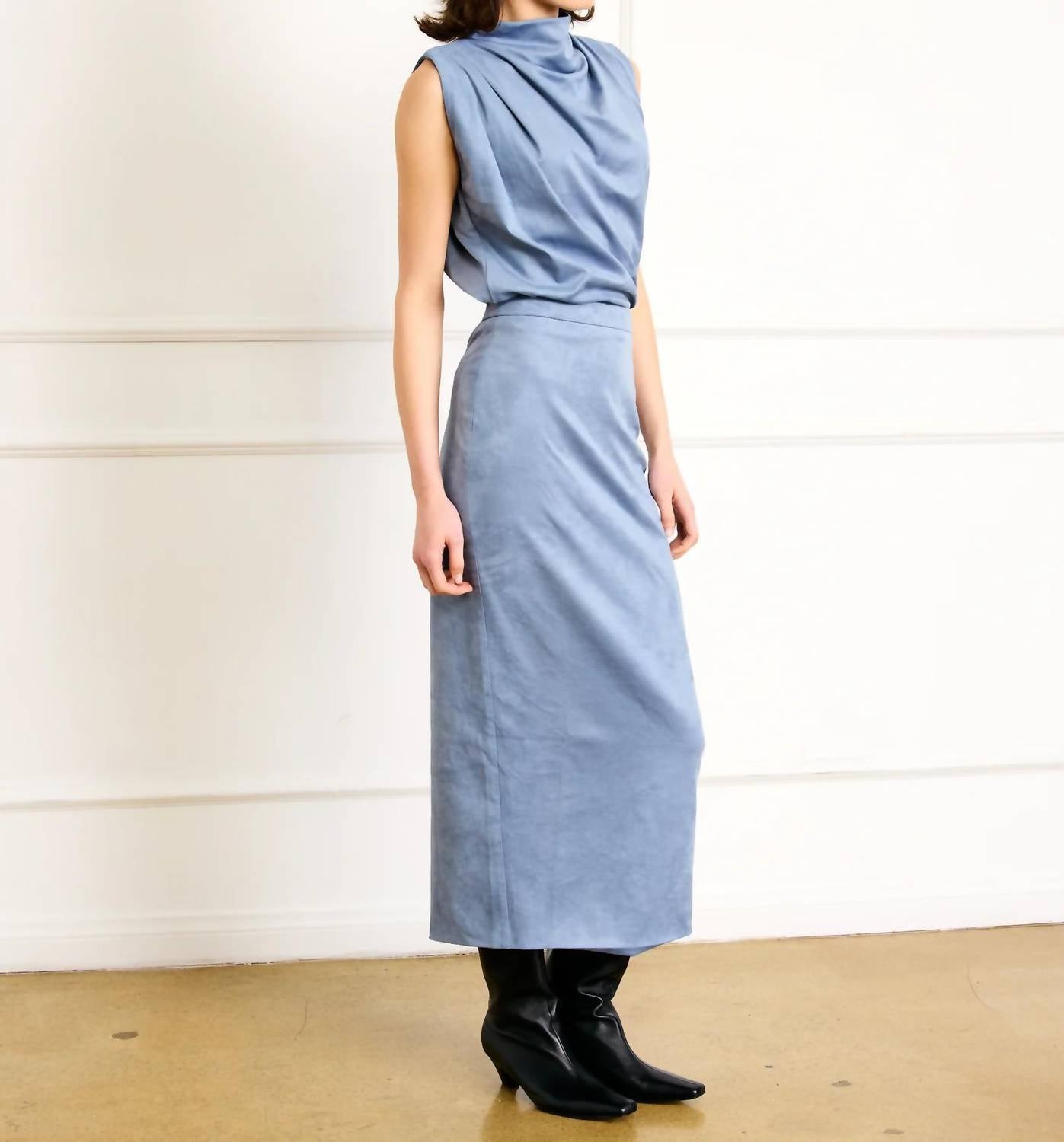 Line And Dot - Alix Midi Skirt