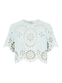 Zimmermann - Awaken Embroidered Bodice Top
