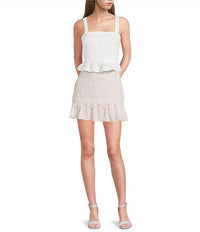 Lucy Paris - Greer Lace Mini Skirt