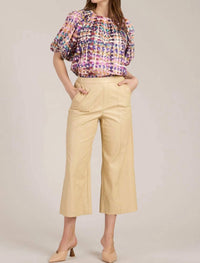 Tyler Boe - Payton Pleather Crop Pant