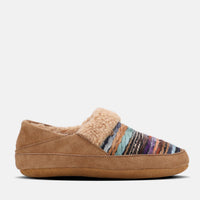 Lamo Women's Briony Suede Slipper in chestnut - women's shoe