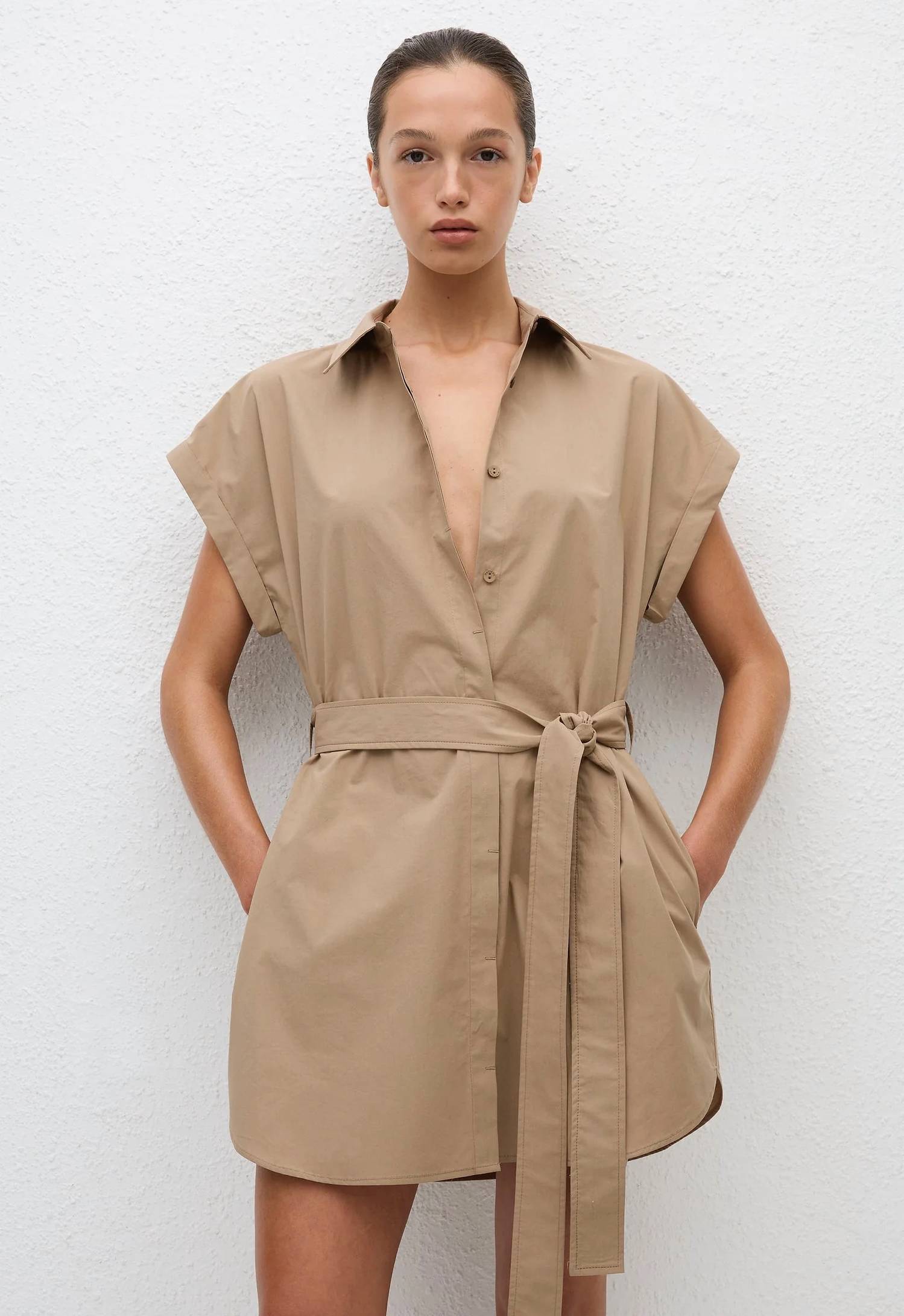 Matteau - Mini Shirt Dress