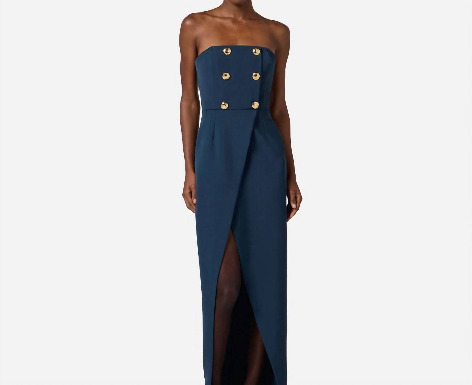 Elisabetta Franchi - Strapless Long Dress