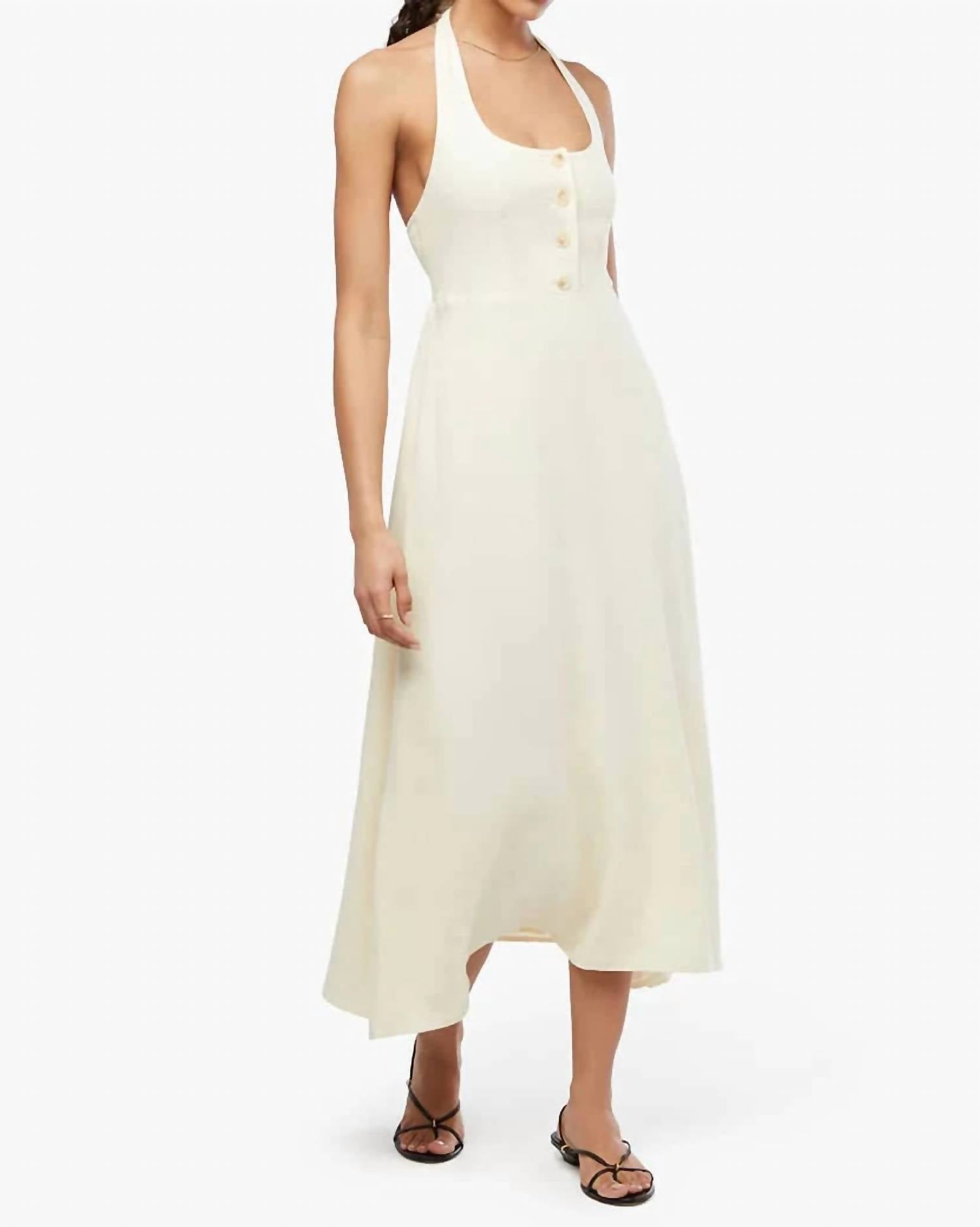 We Wore What - Button Front Maxi Dress