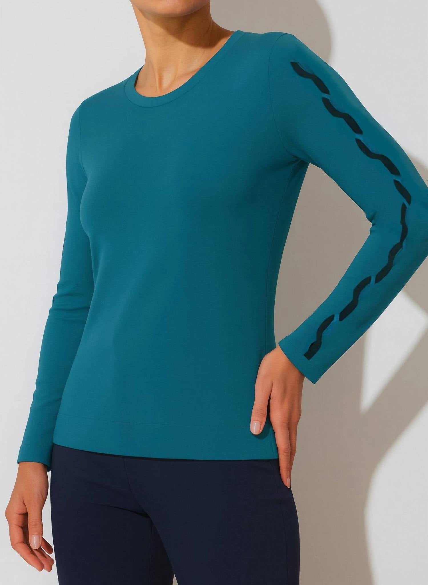 J'Envie/Eli - Bergen Geometric Sleeve Tunic