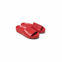 Beek - Women's Pelican Leather Platform Sandals